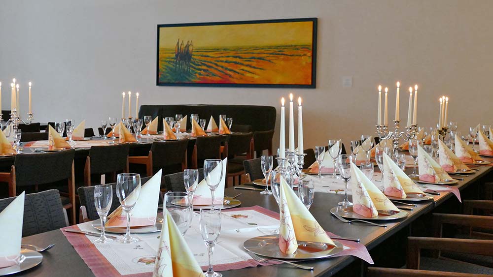 Der große Saal in der der Ressource Soest